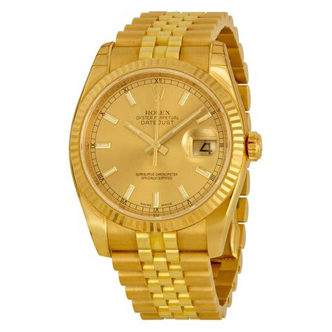 rolex datejust gokd|rolex datejust full gold.